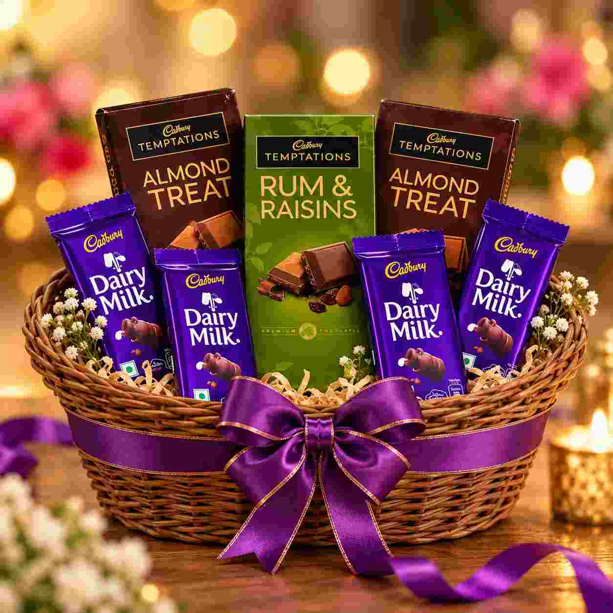 Cadbury Chocolate Gift Basket