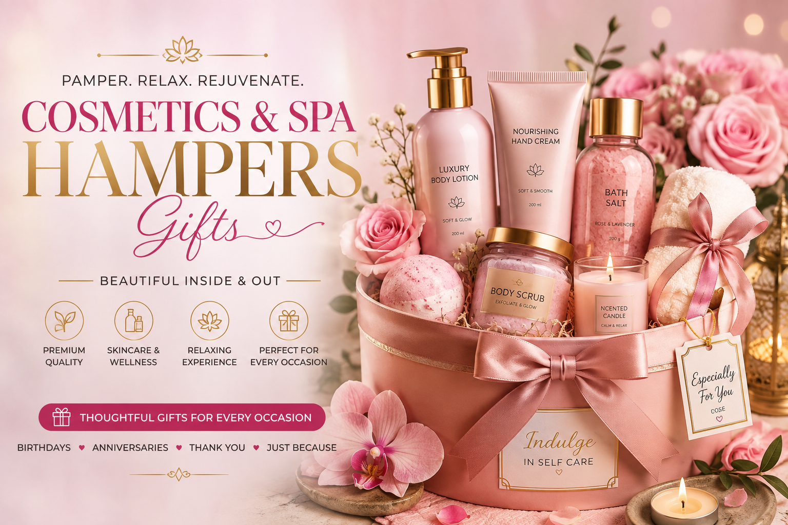 SPA And Cosmetics Hampers